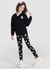 Conjunto Jaqueta e Calça Legging Menina Brandili - Floral - Tam 4 ao 6 na internet