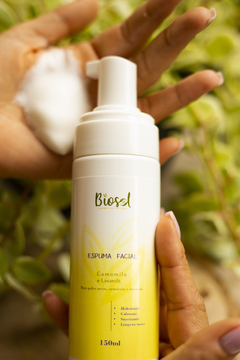ESPUMA DE LIMPEZA CAMOMILA E LAVANDA - comprar online