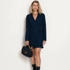 Vestido Blazer Alfaiataria Thalita - Unique Chic