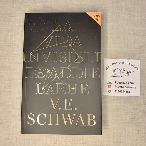 La vida invisible de Addie Larue - Victoria Schwab