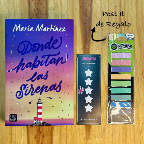 Donde habitan las Sirenas + Post It De Regalo - Maria Martinez - comprar online