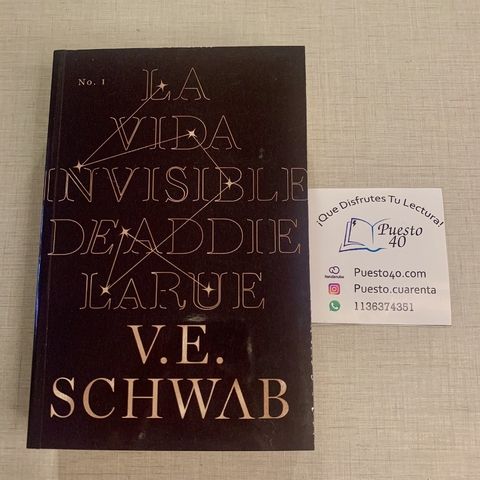 La vida invisible de Addie Larue ( Pocket) - Victoria Schwab