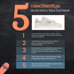 Tênis Tesla Fusion - Etnias Surf Skate Shop