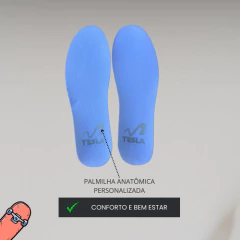 Tênis Tesla Fusion na internet