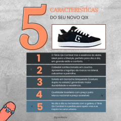 Tênis QIX Combat Suede - loja online