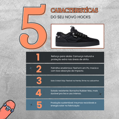 Tênis Hocks Flat Core + Camurça Várias Cores - Original + Nf - Etnias Surf Skate Shop