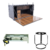 Kit Caixa 1,10x60x60, Fogão e Suporte de Gás