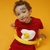 Camiseta Ovo Frito Vermelha - Caco Kids