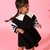 Vestido Wandinha