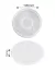 Molde Silicone Redondo Descanso de Copo Flor Cimento Resina