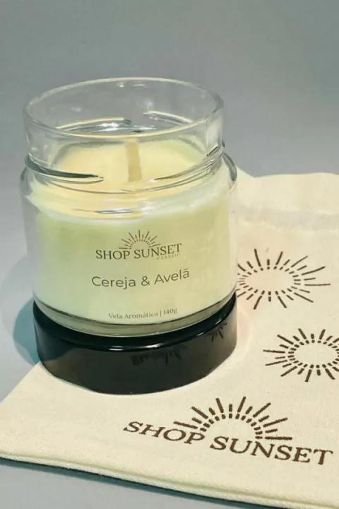 Vela Cereja & Avelã 140g