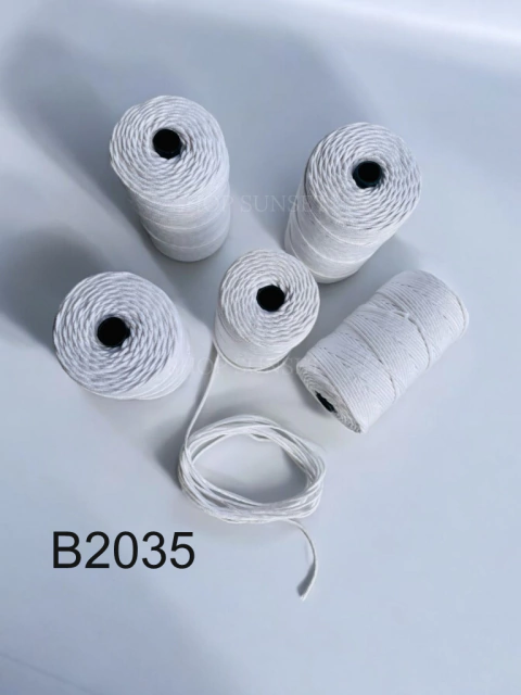 Rolo de Pavio B2035 100% Algodão Sem Parafina