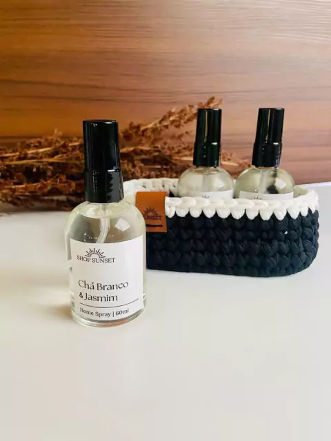 Kit Trio Home Spray com Cesta