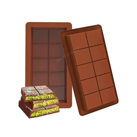 Molde Silicone Chocolate (25x14x2cm)