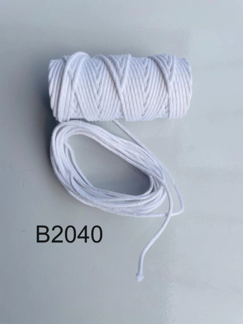 Rolo de Pavio B2040 100% Algodão Sem Parafina