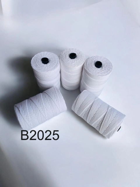 Rolo de Pavio B2025 100% Algodão Sem Parafina