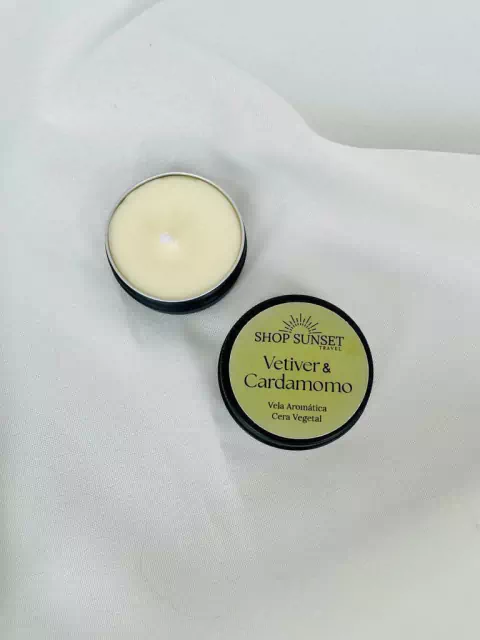 Vela Vetiver & Cardamomo 30g