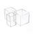 Cubo Liso - Acrilico Decora