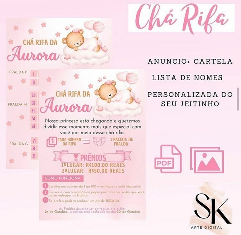 Chá rifa : Ursinha