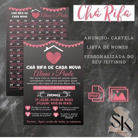 Chá Rifa de Casa Nova