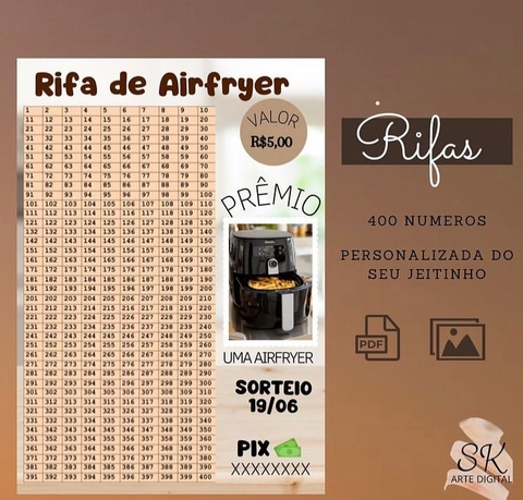 Rifa de 400 números
