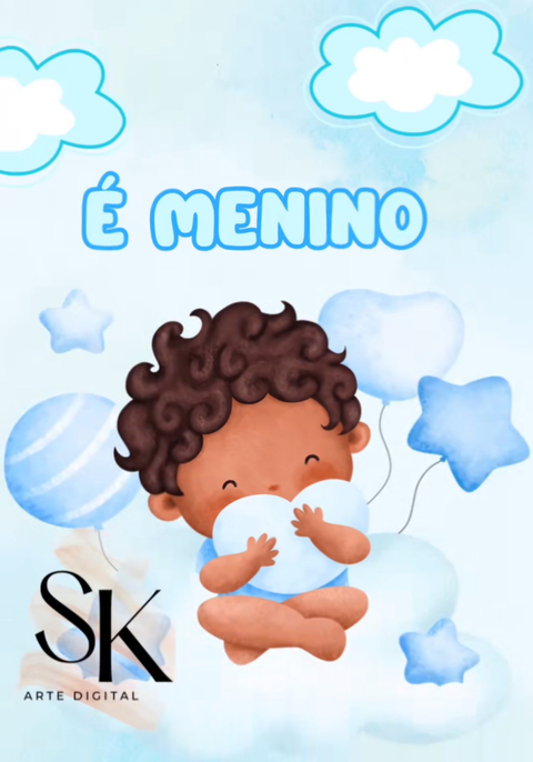 Vídeo Revelação: É menino