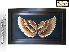 Cuadro Decorativo Alas al oleo W-029