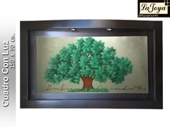 Cuadro Decorativo - Árbol de la Vida al Oleo G-003
