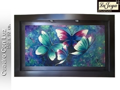Cuadro Decorativo Mariposas al oleo G-012