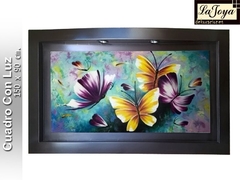 Cuadro Decorativo Mariposas al Oelo G-024