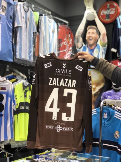 Camiseta Platense Manga Larga Suplente 2023 Hummel + Nombre + Número + Parche