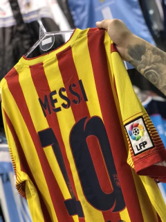 Camiseta FC Barcelona Suplente 2013-14 + Nombre + Número + Parche - comprar online