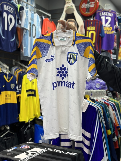 Camiseta Parma Titular 1995 - 96 Puma Original de Epoca