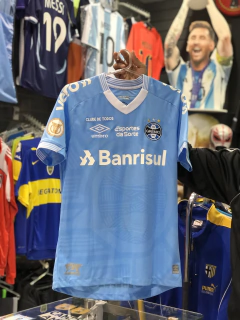 Camiseta Gremio Alternativa 2022 Umbro + Número + Nombre + Parche - Tomydeportes