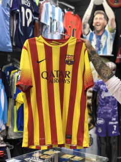 Camiseta FC Barcelona Suplente 2013-14 + Nombre + Número + Parche en internet
