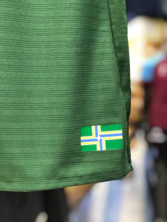 Camiseta Portland Timbers Titular 2017 | 2018 + Nombre + Numero + Parche - Tomydeportes