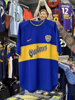Camiseta Boca Juniors Titular 2000 / 01 Colección + Número + Nombre - Tomydeportes