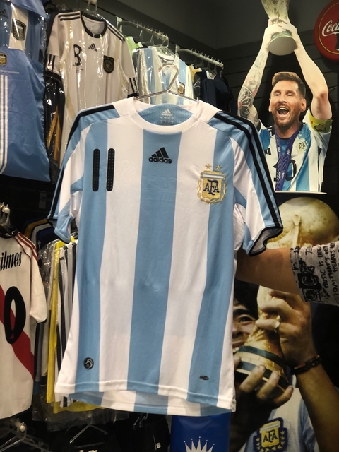 Camiseta Selección Argentina de Época Titular 2008 + Nombre + Número