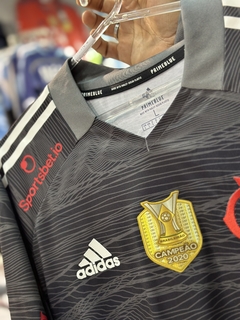 Camiseta Flamengo Arquero 2021 Número 1 Diego Alves + Parche - tienda online