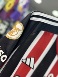 Camiseta São Paulo Titular 2023 Número 7 Lucas + Parche - Tomydeportes