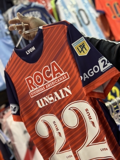Camiseta Defensa y Justicia Arquero 2023 Lyon + Número + Nombre + Parche - comprar online