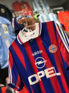 Camiseta Bayern Múnich Titular 1995 - 1996 de Época - Usada Excelente estado - Tomydeportes