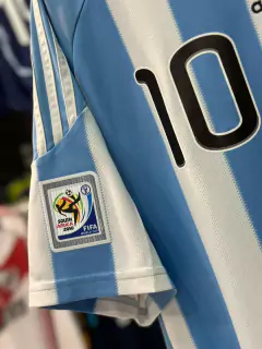 Camiseta Selección Argentina Titular 2010 Copa del Mundo Sudáfrica - tienda online