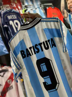 Camiseta Argentina Titular 1998 - Tomydeportes