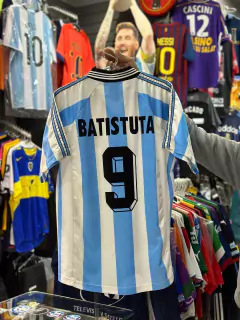 Camiseta Argentina Titular 1998