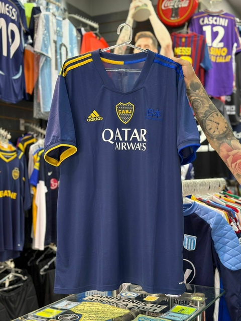 Camiseta Boca Juniors Japón 2001 Versión Hincha Original
