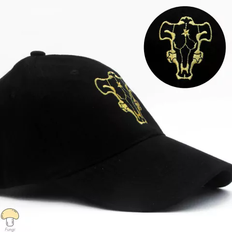 Gorra de Toros negros (Black Clover)