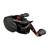 Foto Lateral da Carretilha Shimano Caius 151HG destacada, mostrando seu perfil baixo e design ergonômico. A carretilha possui um sistema de freio magnético Easy Mag II e tecnologia Super Stopper antireverso para um desempenho suave. Com relação de recolhi