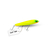 Isca Artificial OCL Lures Control Minnow 85, modelo Jump Minnow de 8,5 cm e 10 g, flutuante, com ação jumping, zara e stick, feita de madeira, olhos 3D e garatéias Nº 6 (4X), ideal para capturar tucunaré, traíra e dourado. Cor 104.