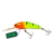 Isca Artificial Yamasaki Brutona BT Fundo Cor 106 , isca artificial artesanal de fundo feita em resina PU resistente, ideal para grandes predadores como Pintado, Cachara, Surubim, Jau, Dourado e Cachorra. Com cores cítricas e vibrantes, atinge até 2,5 met